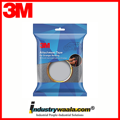 3M 12 MM X 4 Mtr Attachment Tape For Stronger Bonding (Pack Of 5 Pcs)