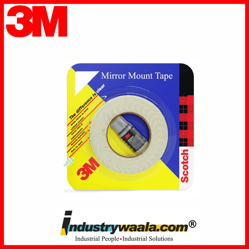 3M 12 MM X 5 Mtr Mirror Mount Tape (Pack of 5 Pcs)