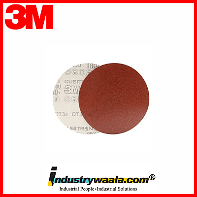 3M 125 MM Grits 80 Cubitron II Hookit Paper Disc 950U (Pack Of 100 Pcs)