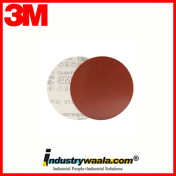 3M 125 MM Grits 80 Cubitron II Hookit Paper Disc 950U (Pack Of 100 Pcs)