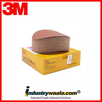 3M 125 MM Grits 80 Cubitron II Hookit Paper Disc 950U (Pack Of 100 Pcs)