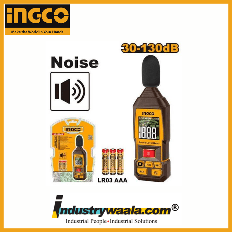 INGCO HETSL031 Digital Sound Level Meter | Noise Measurement Meter