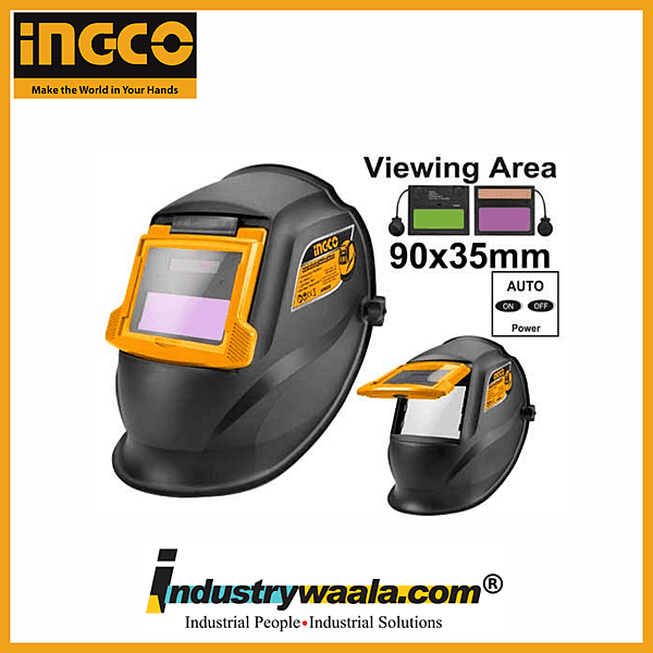 INGCO AHM009 Auto-Darkening Welding Helmet | Welding Safety Helmet