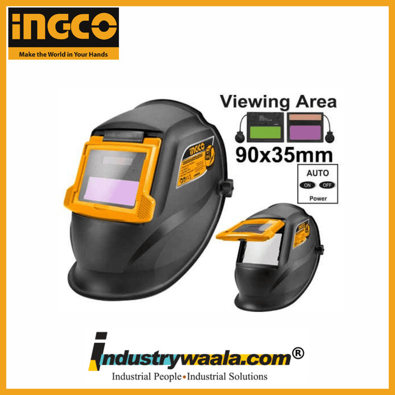 INGCO AHM009 Auto-Darkening Welding Helmet | Welding Safety Helmet