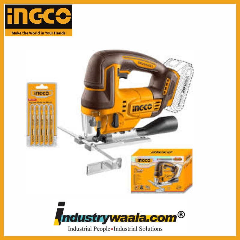 INGCO CJSLI1008 Cordless Jig Saw – 20V Brushless