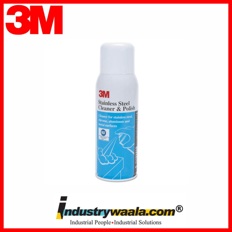 3M Stainless Steel Cleaner & Polish Spray-283Gm