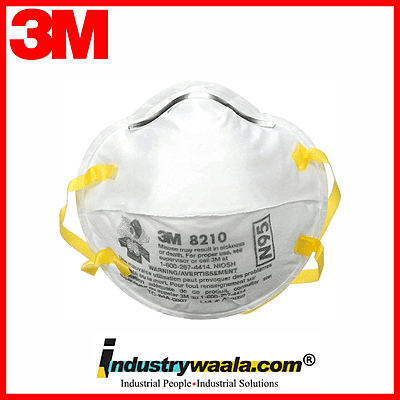 3M 8210N95 disposable respirator (Pack of 10)