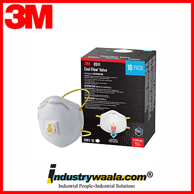 3M 8511V N95 disposable respirator (Pack of 10)