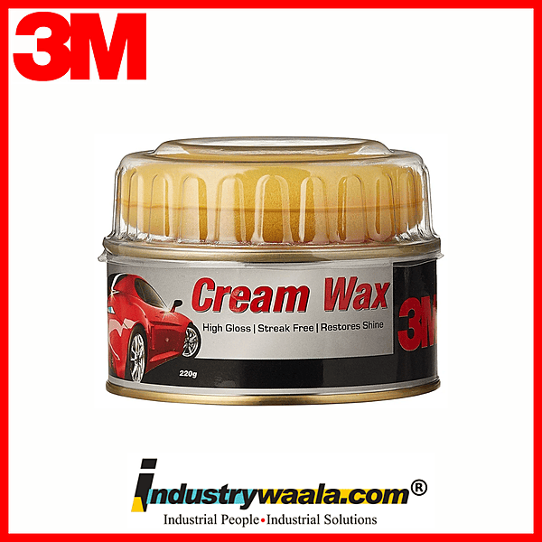 3M Car Care Cream Wax 220g (Pack of 2)