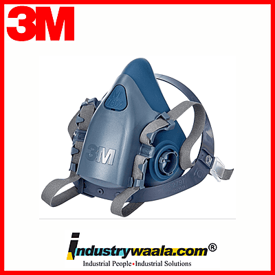 3M 7502 Half face reusable respirator (Pack of 10)