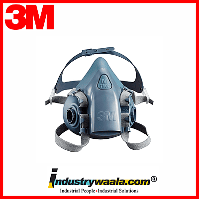 3M 7502 Half face reusable respirator (Pack of 10)