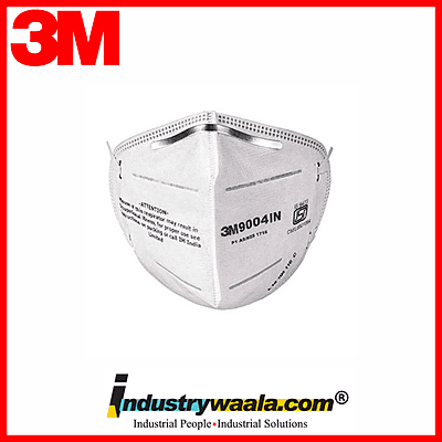 3M 9004IN Flatfold Respirator Mask (Pack Of 10 Pcs)