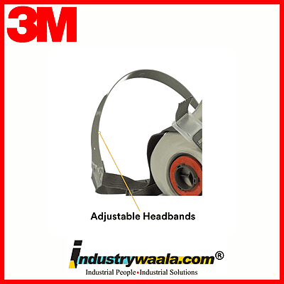 3M 6200 Half face reusable respirator (Pack of 10)