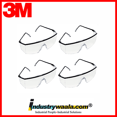 3M White 1709IN Eye Protection Glasses (Pack Of 5 Pcs)