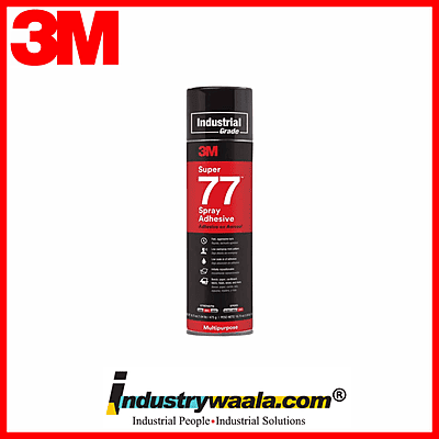 3M Super 77 Multipurpose Cylinder Spray Adhesive, 13.2 oz/375 Gm