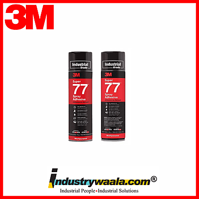 3M Super 77 Multipurpose Cylinder Spray Adhesive, 13.2 oz/375 Gm