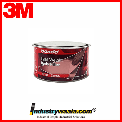 3M Bondo Light Weight Body Filler, Car Body Filler Putty-1Kg