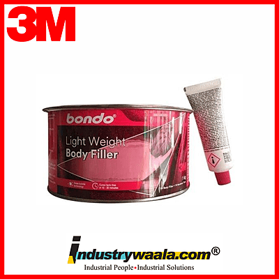 3M Bondo Light Weight Body Filler, Car Body Filler Putty-1Kg