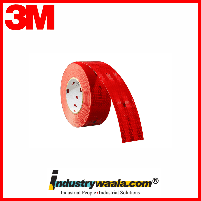 3M 50.8 MM X 50 Mtr Red Conspicuity Marking (Reflecting Tape)