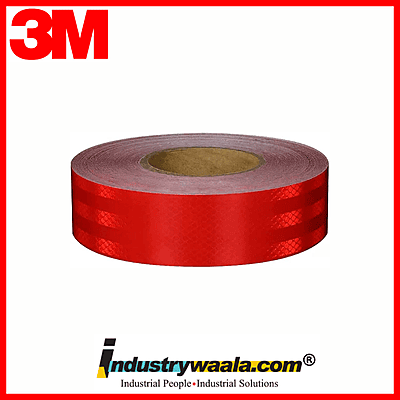 3M 50.8 MM X 50 Mtr Red Conspicuity Marking (Reflecting Tape)