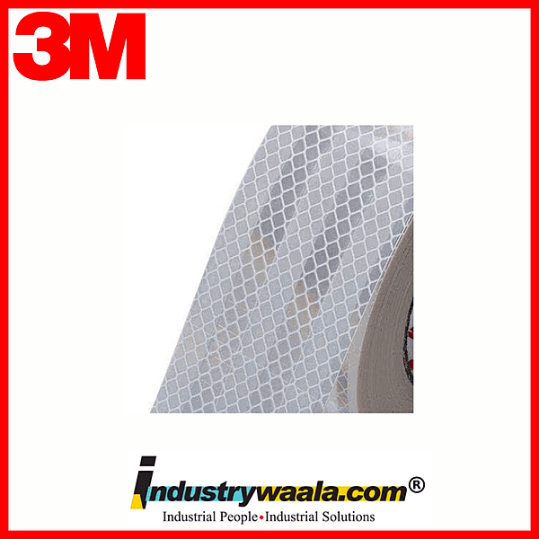 3M 50.8 MM X 50 Mtr White Conspicuity Marking (Reflecting Tape)