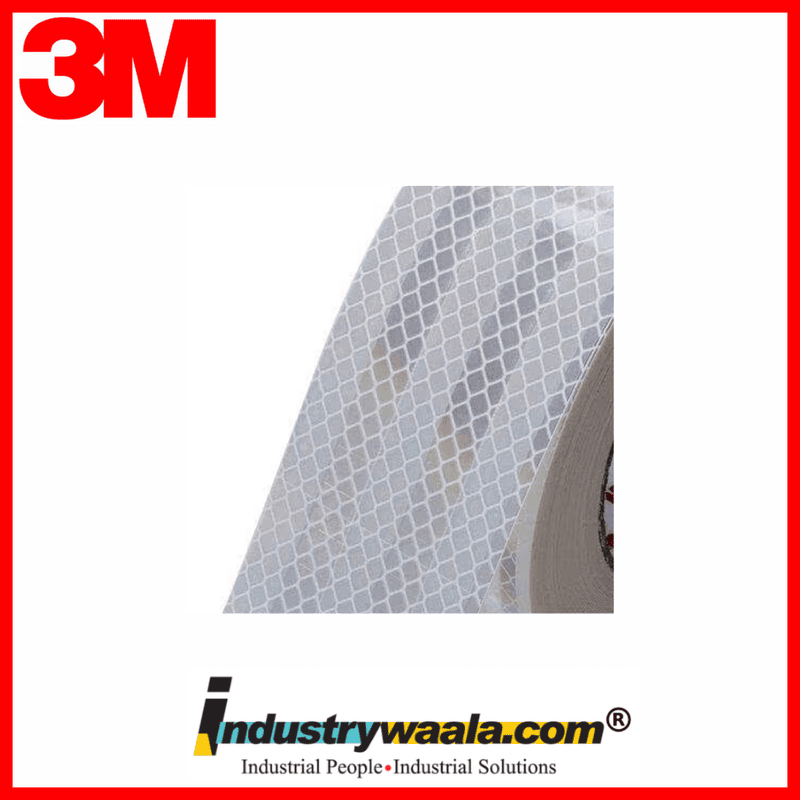 3M 50.8 MM X 50 Mtr White Conspicuity Marking (Reflecting Tape)