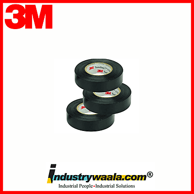 3M Black 150 Temflex General Use Vinyl Electrical Tape (Pack Of 30 Pcs)