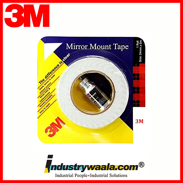 3M 24 MM X 5 Mtr Mirror Mount Tape (Pack Of 5 Pcs)