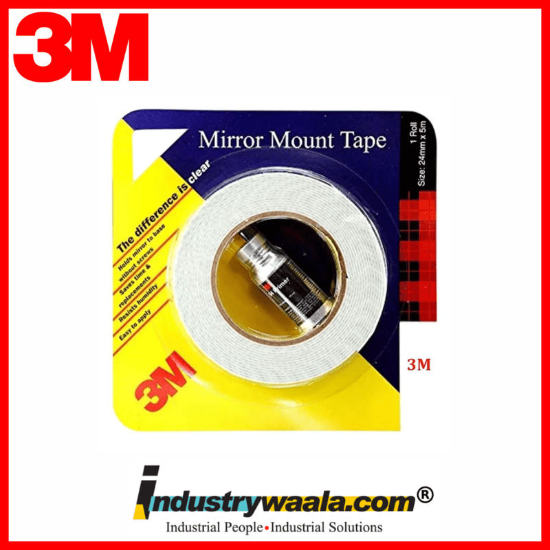 3M 24 MM X 5 Mtr Mirror Mount Tape (Pack Of 5 Pcs)