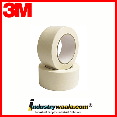 3M 48 MM X 20 Mtr General Purpose Carpenter Masking Tape (Pack of 6 Pcs)