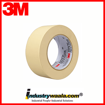 3M 24 MM X 20 Mtr General Purpose & Carpenter Masking Tape (Pack Of 12Pcs)