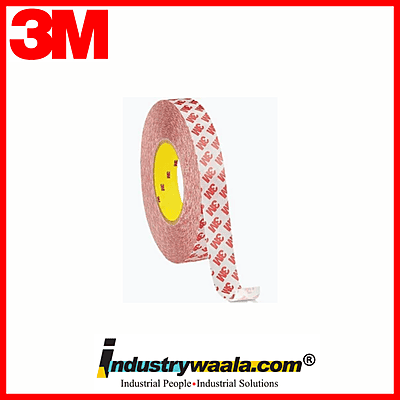 3M GPT-020F 24 MM X 10 Mtr Double Coated Tape (Pack Of 5 Pcs)