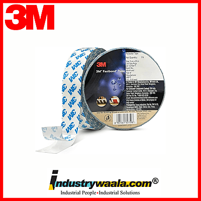 3M 30 MM X 20 Mtr Fast Bond Tape Double Sided (Pack Of 5 Pcs)