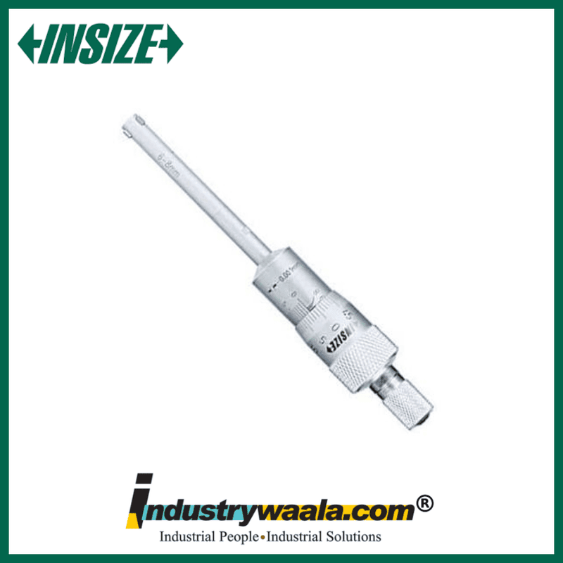 INSIZE 3227-504 Three Point Internal Micrometer Set 20–50mm with Setting Rings
