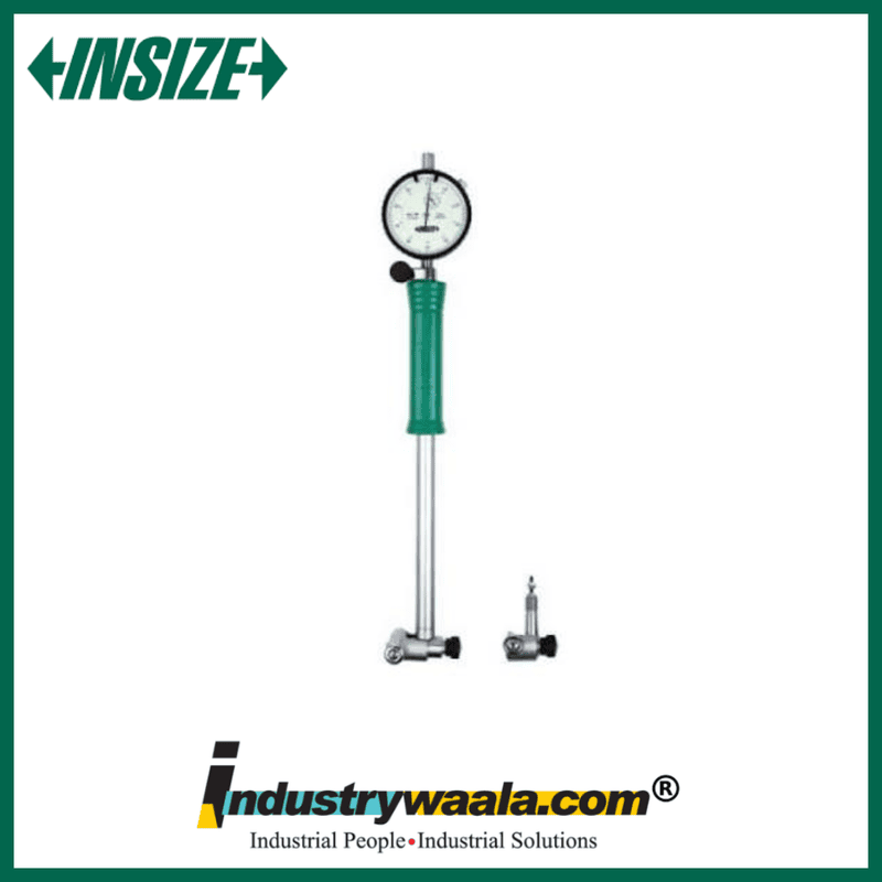INSIZE 2824-S160 Bore Gauge Set with Dial Indicator Precision Internal Bore Measuring Tool