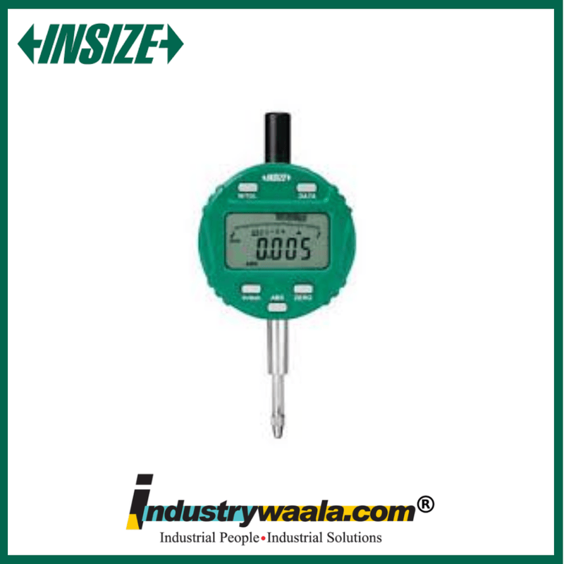 INSIZE 2139-10F Digital Indicator 12.7mm Flat Back with Transmission Button