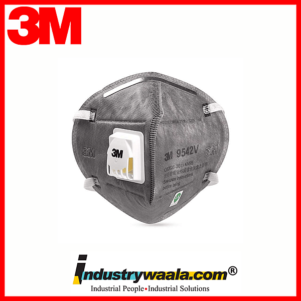 3M 9542V Particulate Respirator KN95/P2 with Cool Flow Valve