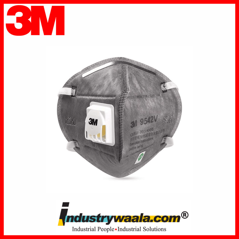 3M 9542V Particulate Respirator KN95/P2 with Cool Flow Valve