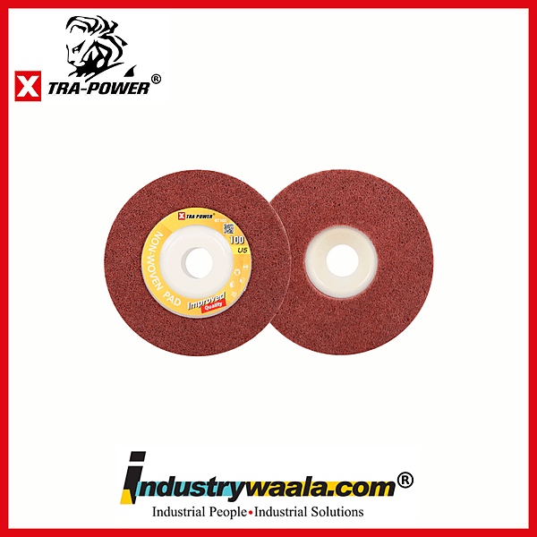 Xtra-Power Non Woven Pad 100mm U5 For Steel Pack of 25