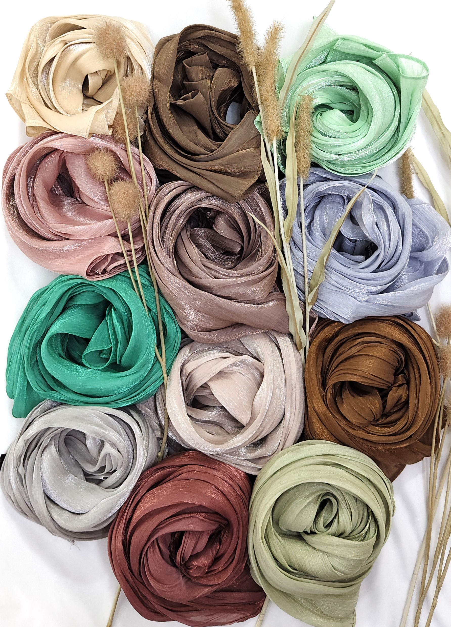 Organza Shimmer Hijab