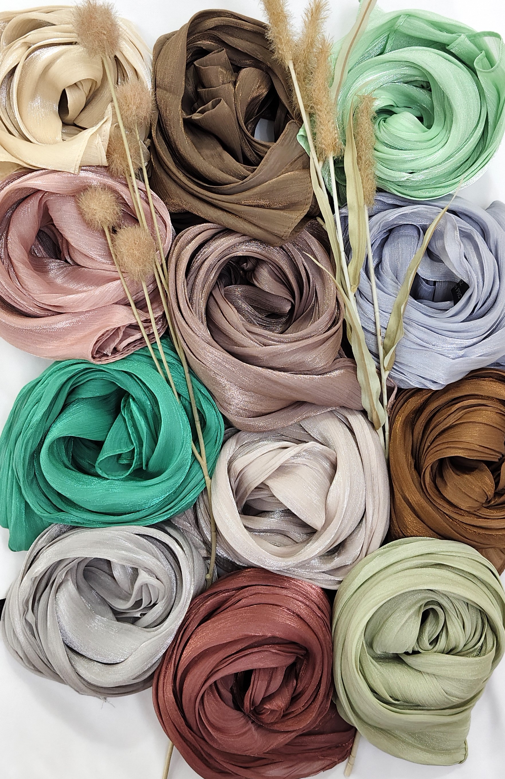 Organza Shimmer Hijab