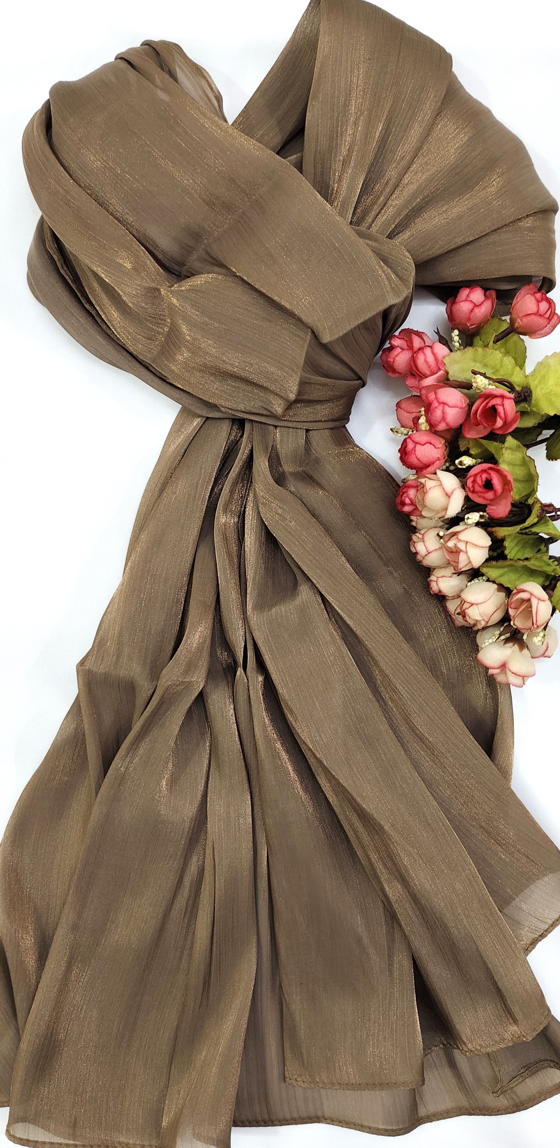 Organza Shimmer Hijab