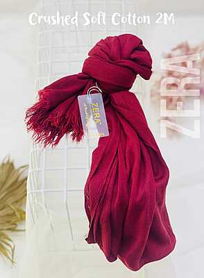 Premium Malaysian Crushed Soft Cotton