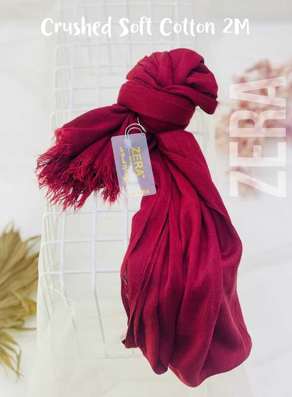 Premium Malaysian Crushed Soft Cotton