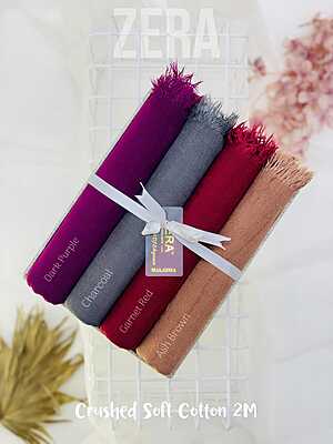 Premium Malaysian Crushed Soft Cotton