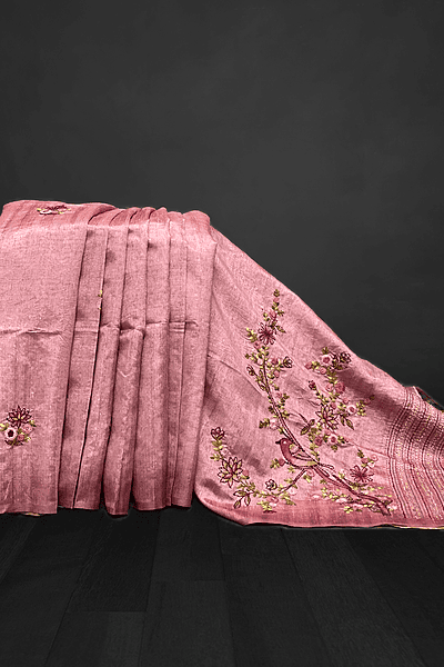 Bella Semi tussar SWS486