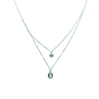 Layered Chain - Oval