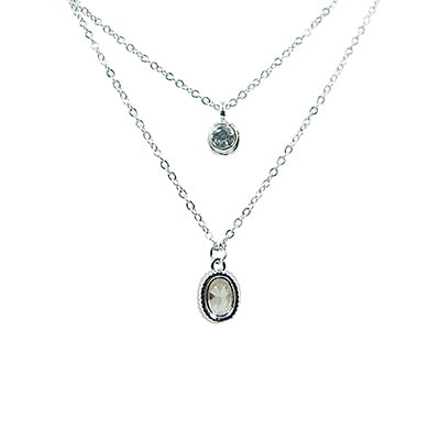 Layered Chain - Oval