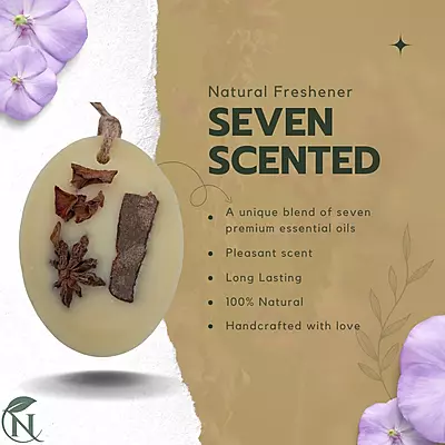 Natural Wax Sachet – Seven Scented Botanical Blend | Available in Rectangle, Oval, Hexa & Circle