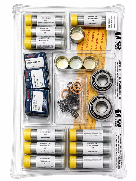 BOSCH - OVERHAUL KIT 3 CYLINDER - SUITABLE FOR ALL DIESEL VEHICLE FIPS | F002A10678